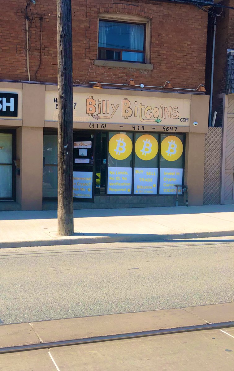KUnhearit's tweet photo. #Bitcoin shop spotted in #Toronto. https://t.co/G65KsDusnv
