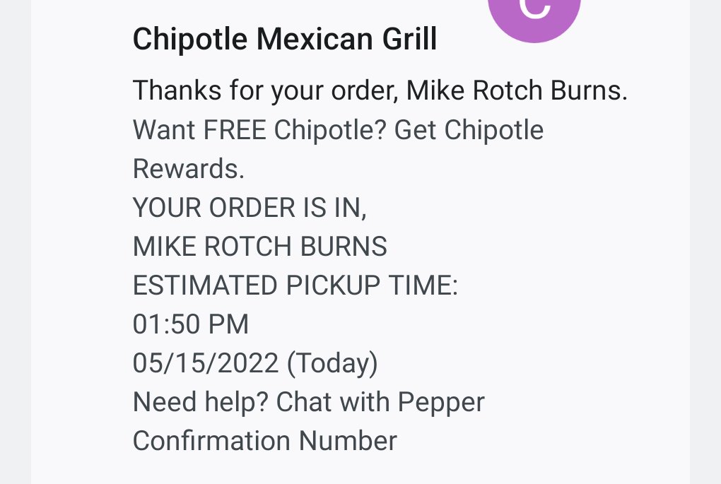 JossyRae7's tweet photo. I'm here to pick up an order for Mike... https://t.co/3dpUu99B3Q