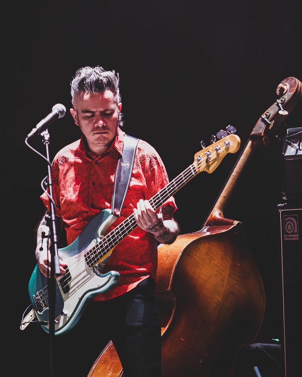 Juangaleano's tweet image. Un honor haber tenido la oportunidad de tocar estos shows con Morrissey esta última semana, gracias Jefe🖤