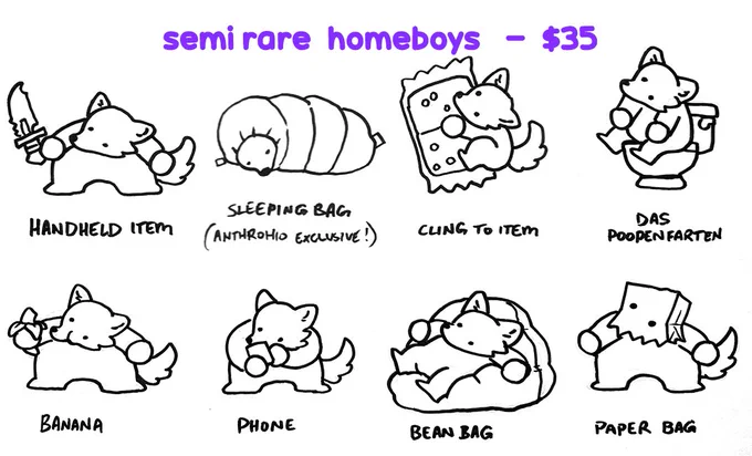 Showing off the two new anthrohio exclusive options + some more images for y'all, forms open for a week, lets raise some monies for charity! 
https://t.co/kCr6gP2QtL 