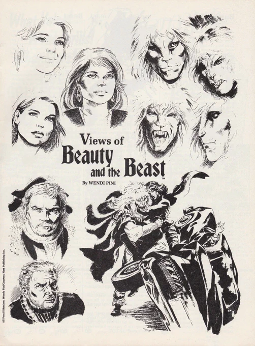 "After I saw that the first couple of episodes of BEAUTY &amp; THE BEAST were so good, my reaction to it was like a reaction to an endangered species. […]. I began right away to think of ways that, somewhere down the line, I might be able to contribute some energy to its survival." 