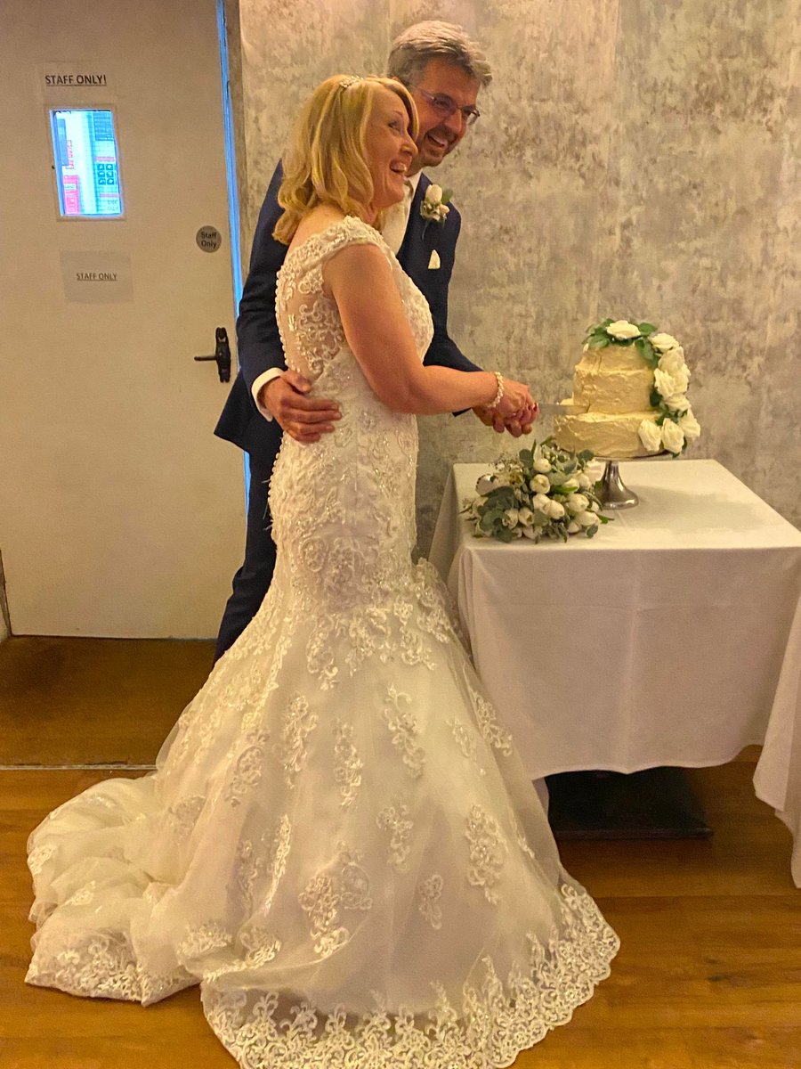 Haven't tweeted for a long time, but this happened on 2nd May - finally married my partner of 25 years.  Such a joyous day.