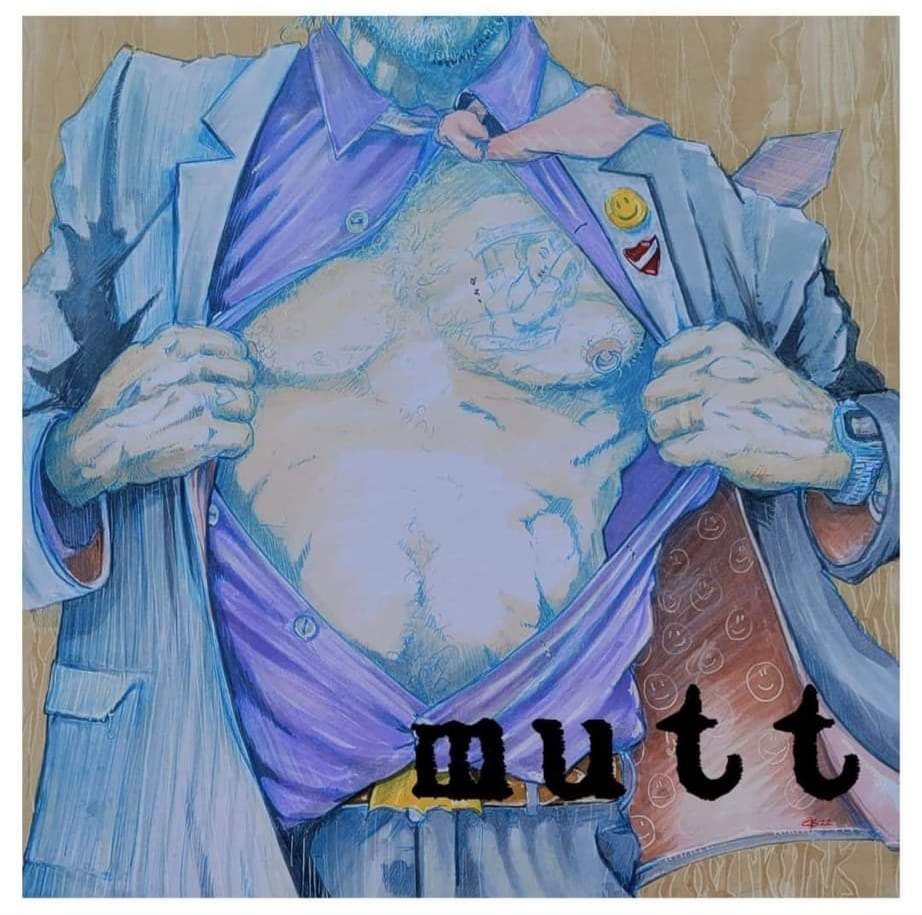 MUTTtheband's tweet photo. AND ANOTHER THING... Our brand spanking new EP will be out soon on streaming platforms. We'll also be selling CDs for a bargain fee. For now, here's a cheeky peek at the artwork by the talented Chris Beckett.

That's all for now, we'll be back with more updates soon! https://t.co/4wMc1QljYu