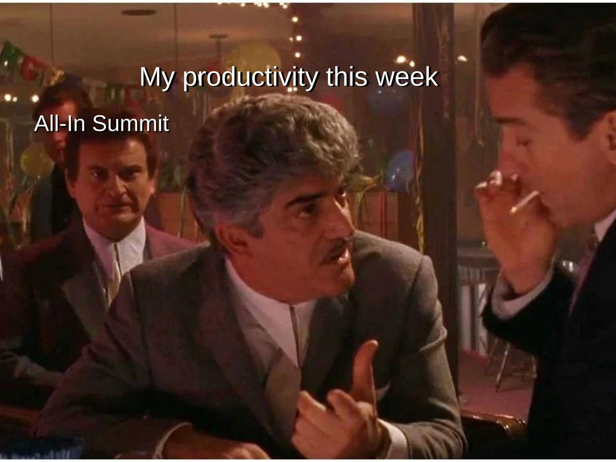 StasDimos's tweet photo. Left the shinebox at home @allinsummit @Jason @theallinpod https://t.co/kfs1NGsjm3