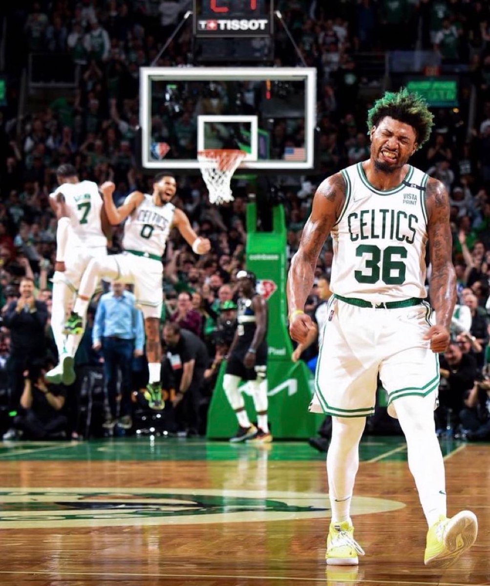 overtime's tweet photo. CELTICS TO THE ECF 🚨 https://t.co/2FxIkFyUDk