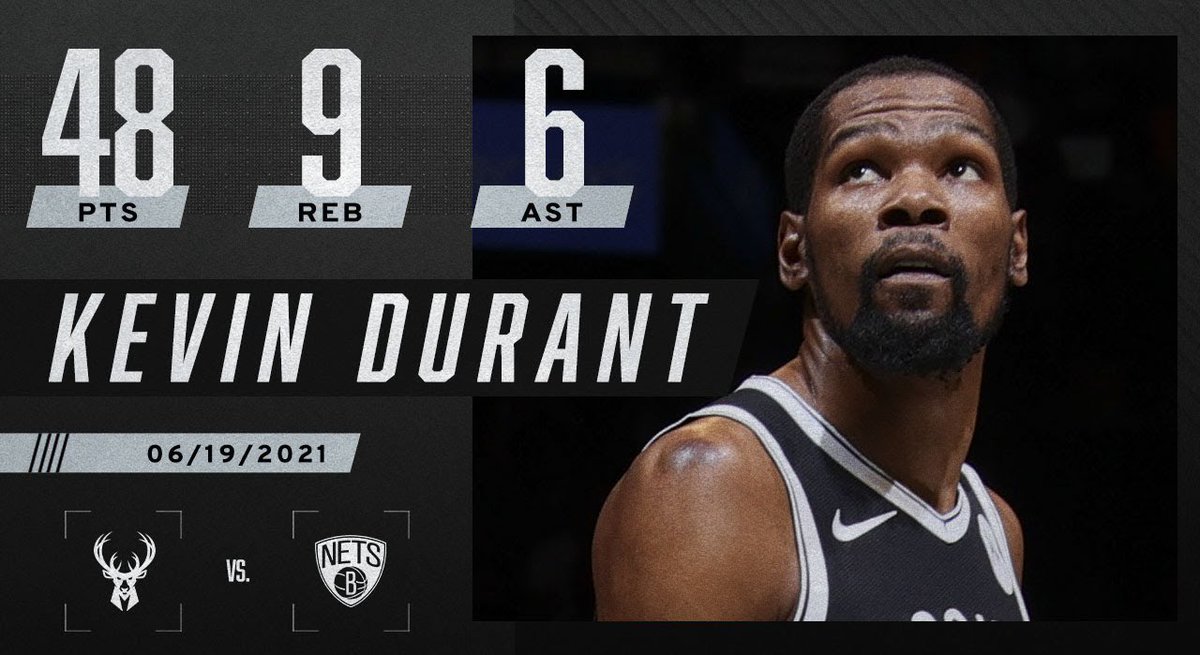 At least KD went out swinging when he lost in Game 7 🤷‍♂️