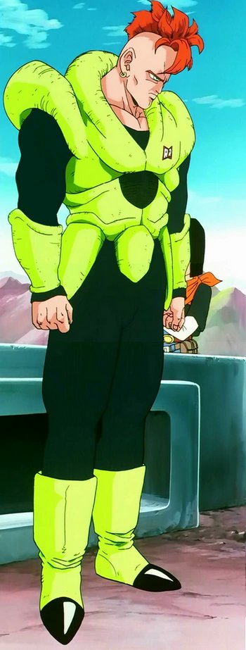 Ochan30's tweet photo. ANDROID 16 IS IN THE HOUSE!!!
#DragonBall #DragonBallZ #Episode134 #AndroidsSaga #AnimeRetroRewatch https://t.co/j9pfRrzqQs