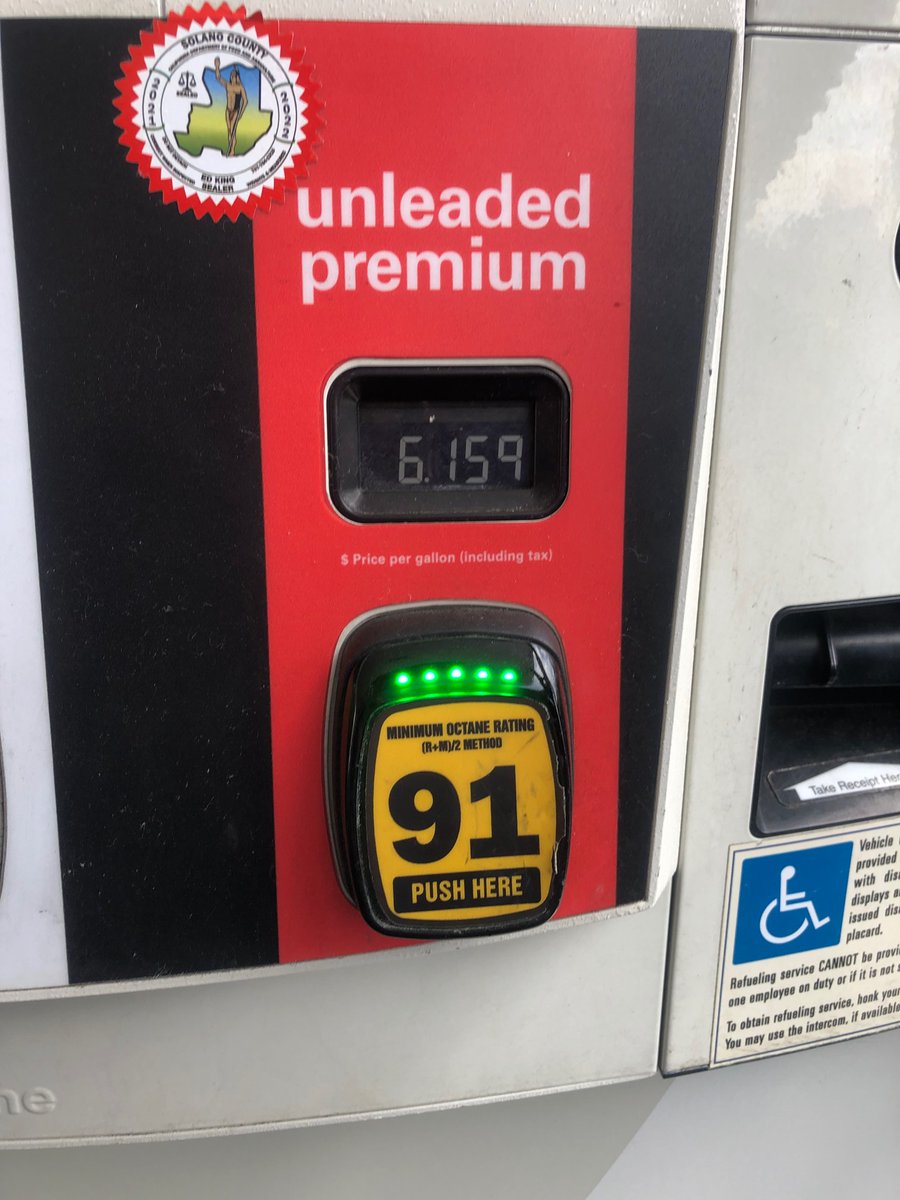 EquusAmerican's tweet photo. Meanwhile 5/15 in California. We have the capability to be energy independent yet the liberals opt to purchase oil in the middle east supporting humanitarian terror. Build Back Better clown world. #letsgobrandon #gasprices #california #gavinnewson #inflation #america https://t.co/Ugemk8bnDG