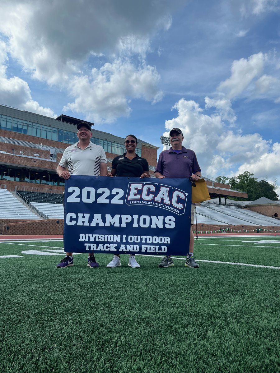 We owe it all to you three 💜

#ECACchamps | #GoDukes