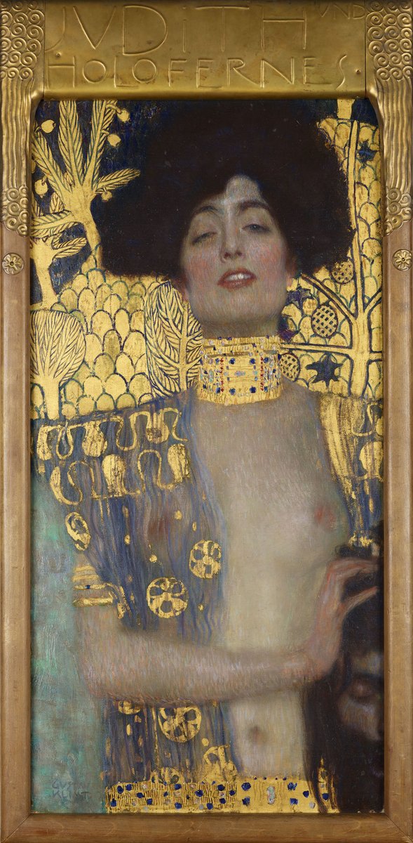 Arteymas_'s tweet photo. Judith y la cabeza de Holofernes 1901, Gustav Klimt. https://t.co/CaoHgS9c31