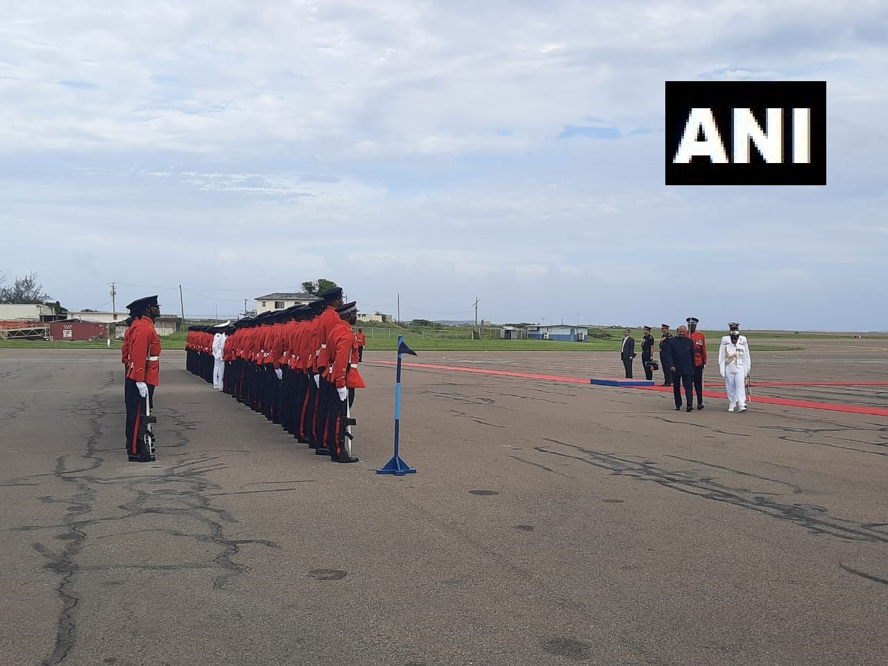 ANI on Twitter "Jamaican PM Andrew Holness, Chief of Defence Staff