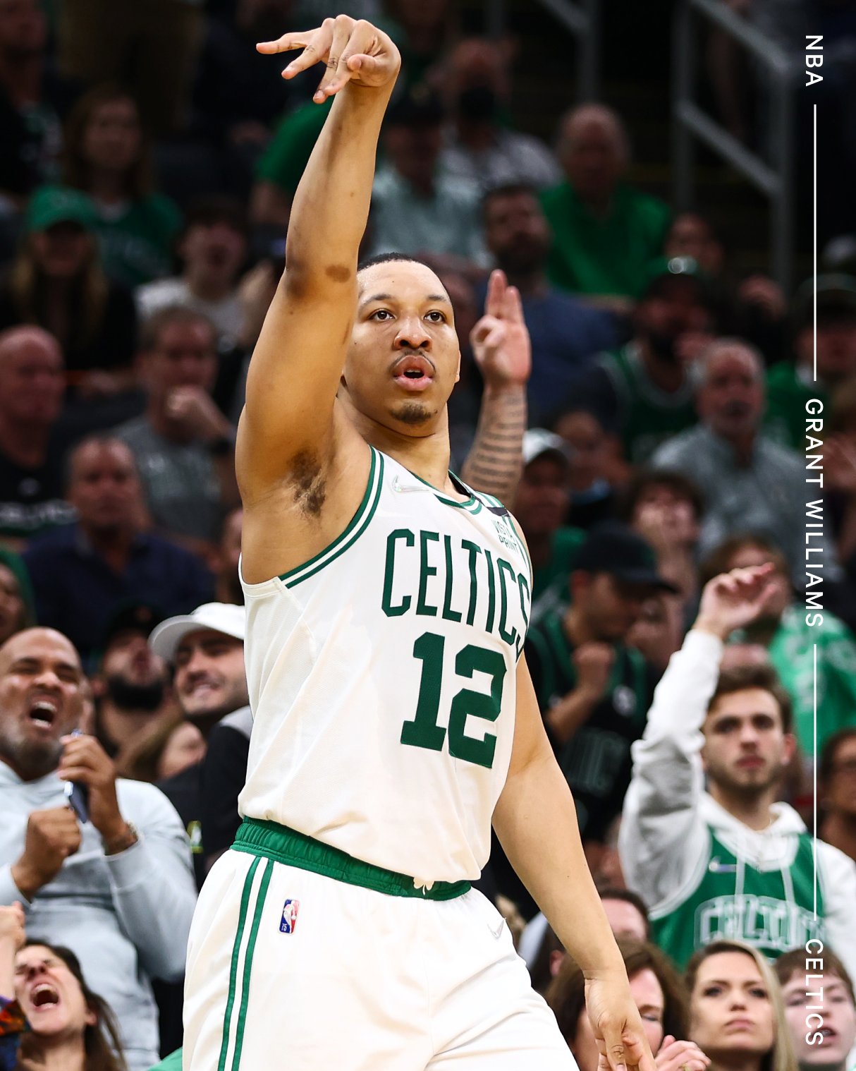 The Athletic on X: &ldquo;Grant Williams' seven threes are tied for the 