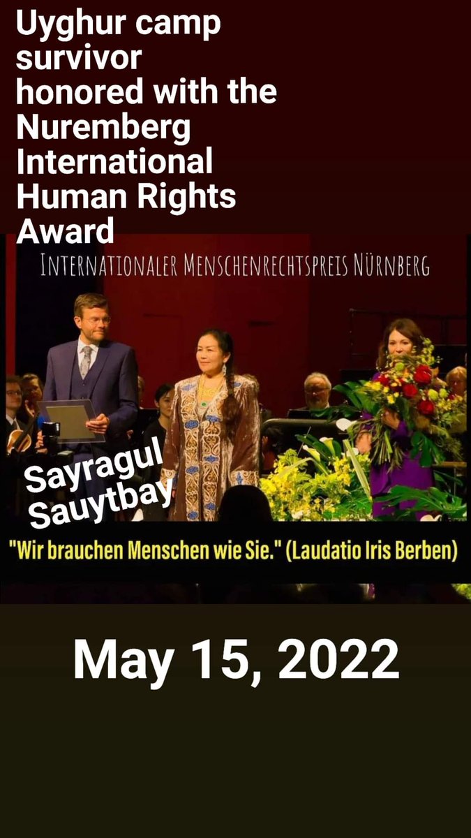 AlarmChina's tweet photo. Yes, we clearly need pple like her, the courageous #Uyghur #CampSurvivor #SayragulSauytbay
She had the courage 2warn us of #China's #Invasion of #Europe in 2035..
Do we listen?
Read: #TheChiefWitness.
We should listen & act accordingly!
@WBHoekstra
@KatiPiri
@rubenbrekelmans https://t.co/5DajfytcI3