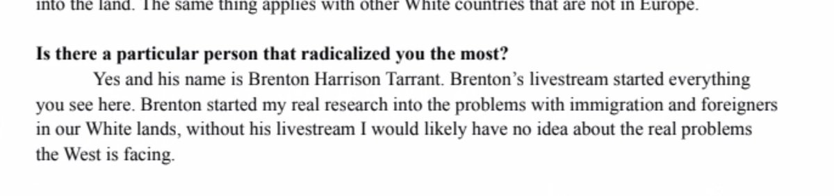 willwritethings's tweet photo. @WajahatAli @thedailybeast But he was communist like his idol Tarrant. USA Today interview is with Tarrant, the other text is from the killer's manifesto. We need to get a handle on extreme communists. https://t.co/O35XolMtJf