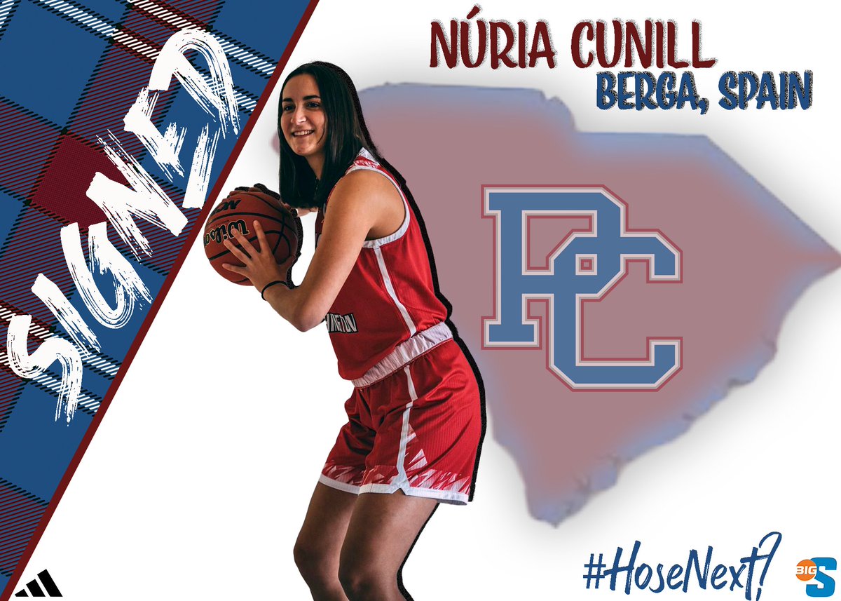 BlueHoseWBB's tweet photo. We are excited about this BIG addition to our family! Please welcome @nuriacunillp to Blue Hose nation! #HoseNext https://t.co/sGLe4iB6Tx