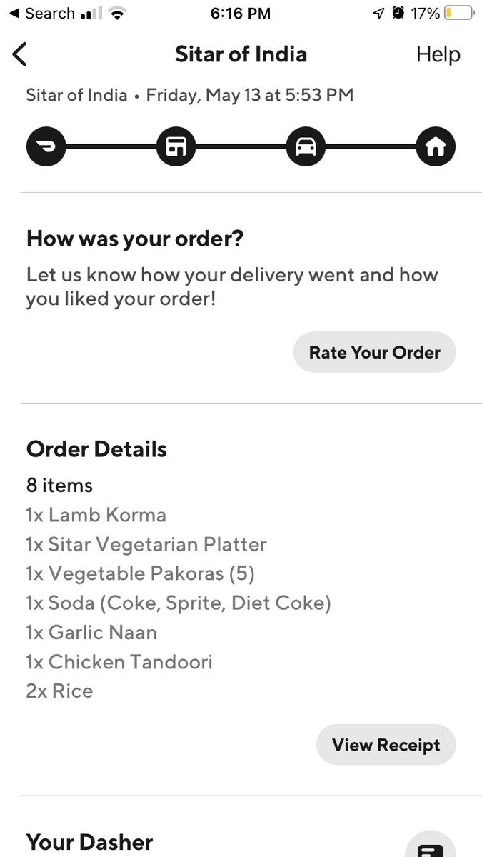 Switching to <a href="/UberEats/">Uber Eats</a> because I ordered <a href="/DoorDash/">DoorDash</a> and they didn’t bring my mom’s diet Coke and wouldn’t reimburse me for it when I reached out.