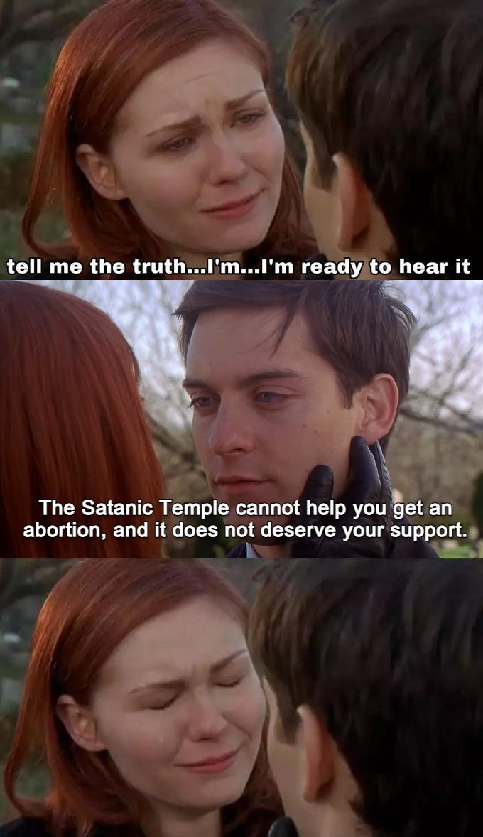 QueerSatanic's tweet photo. If you're a fan of The Satanic Temple and you've had some lingering questions about TST's promises, it's long past time you got them answered.

https://t.co/3EbzHlLJsF https://t.co/7yJNiU9kCE