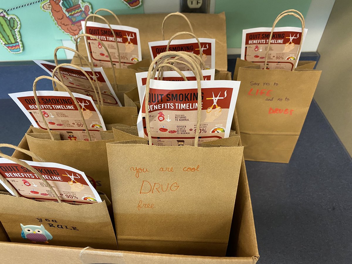 _FalconSTARs's tweet photo. (1) STARs enjoyed their end of the year activities on Friday! They made “Quit Kits”, played a “Say No to drugs” Kahoot, and tried out the “drunk goggles” that imitate drunk driving. We pledge to NEVER drive distracted!! #SayNoToDrugs #DriveSafe #YourSalisbury https://t.co/mN0q26ryn1
