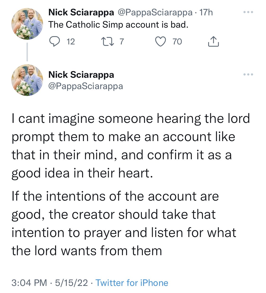 Catholic Simp Watch on Twitter: