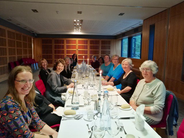 charlot_summers's tweet photo. Fabulous evening on Thurs when many of the women Profs of @Cambridge_Uni Clinical School came together to celebrate Prof Sharon Peacock being awarded the @The_MRC Millennium Medal. #WomenInSTEM https://t.co/uD492rwJYn