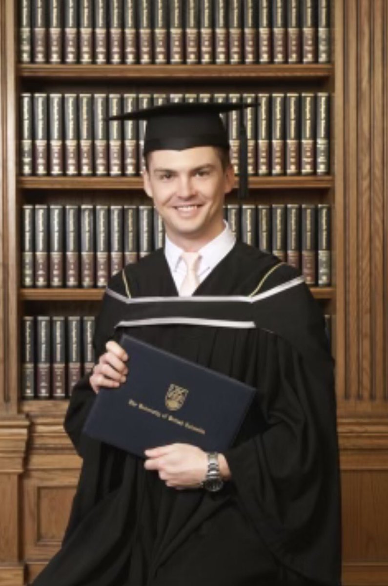 CoachNill's tweet photo. #GraduationNation .. Sherwood Park’s James Ens has been a rock-star as @ubctbirds .. always an integral part of Coach Tracey’s D .. #32 was Academic All-Canadian (x3) .. graduating @UBCSauderSchool (double major; commerce/computer science) .. https://t.co/mEeF5ysGLZ