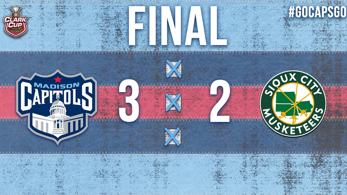 MadCapsHockey's tweet photo. One down. Jobs not finished.

#GoCapsGo https://t.co/l5oPpAcTHE