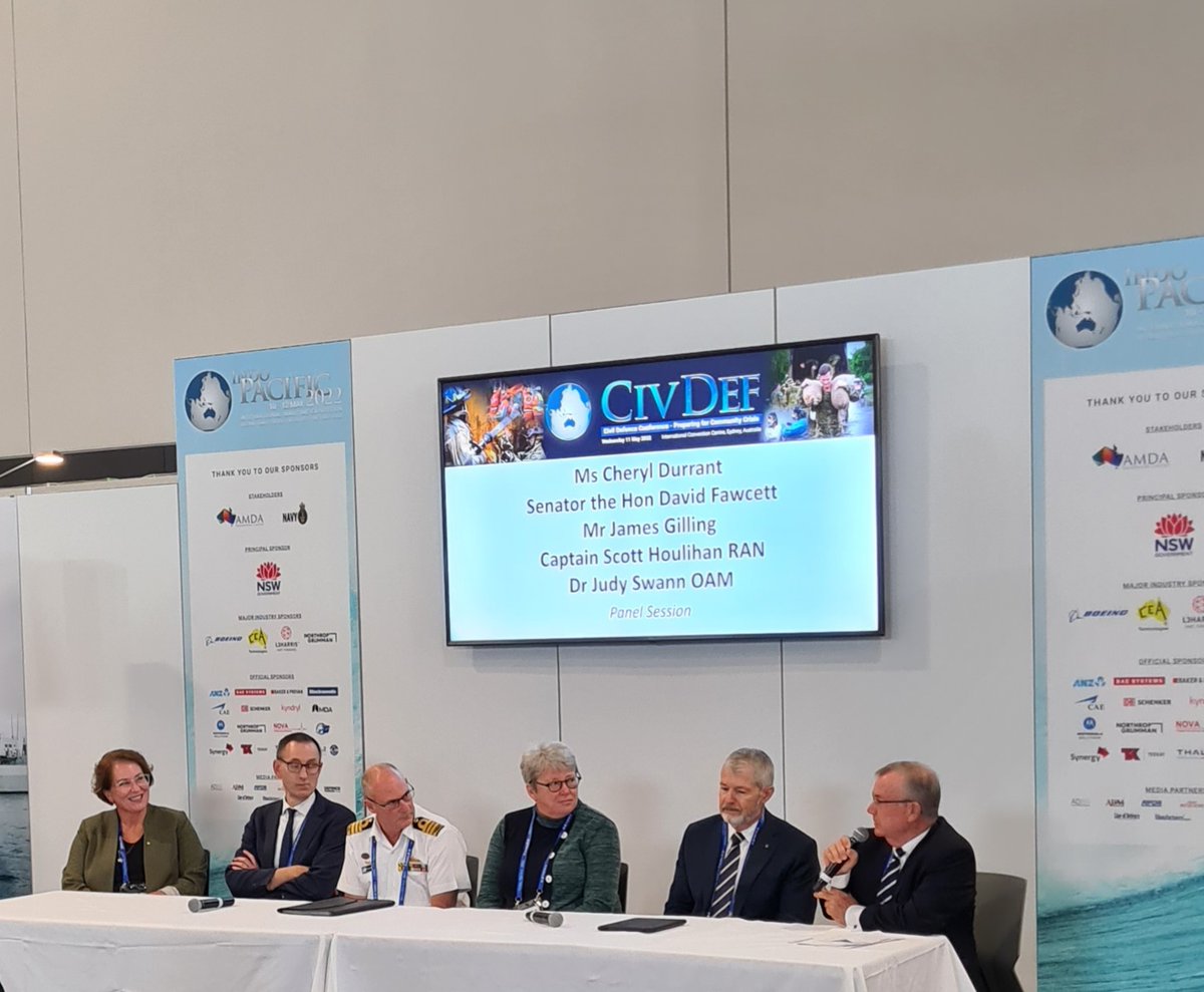IntlSOSAU's tweet photo. #CIVDEF, The Civilian-Defence Forum was held at #indopacific2022 in Sydney. International SOS   presentation focused on our crisis support in Solomon Islands &amp; how our broad global and regional experiences in crisis response has helped support the Aust. Government in the Pacific https://t.co/N87SrWCUlH