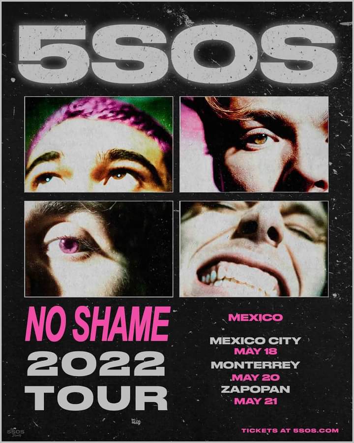 EnPOPados's tweet photo. 📣📣📣 @5SOS #5SOS #5SecondsOfSummer #MEXICO🇲🇽 @Ashton5SOS @Luke5SOS @Michael5SOS @Calum5SOS #5SOSenMEXICO #5SOSMX @Ticketmaster_Me 🎫🎟️ #NoShame #NoShameTourMX #NoShameTour #CDMX #Guadalajara #Monterrey 📣📣📣 https://t.co/HAc2K8MhDJ