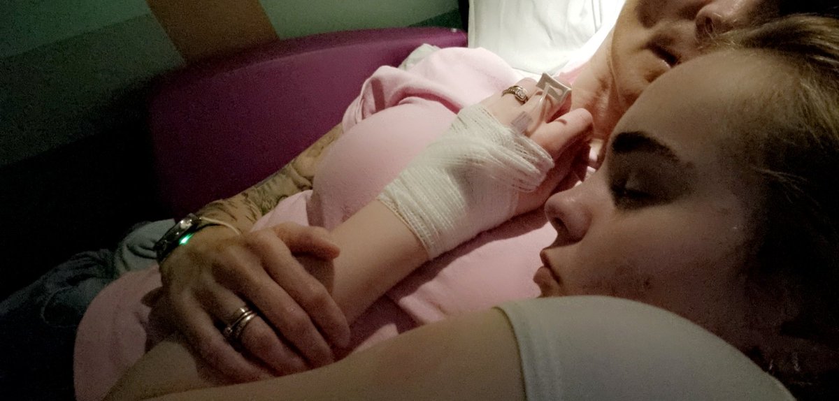 clhtyler77's tweet photo. My poorly baby in hospital again #hatepancreatitis @Bham_Childrens https://t.co/GxSwIedyN4