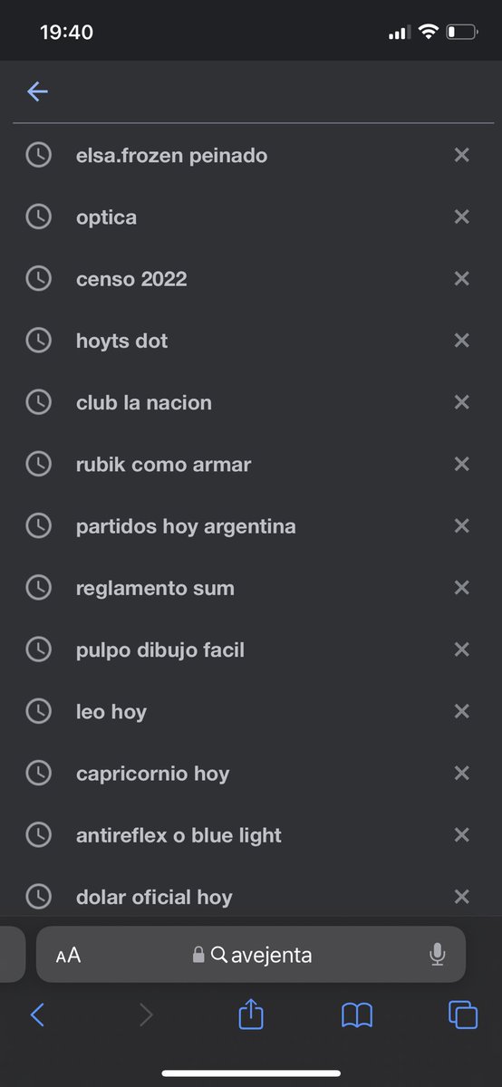 Beletiina's tweet photo. A todos les avergüenza su historial de google. A la mayoría por porno calculo, a mi porq busco palabras que ya no me acuerdo cómo se escriben o por esto básicamente… https://t.co/xFl6co6utV