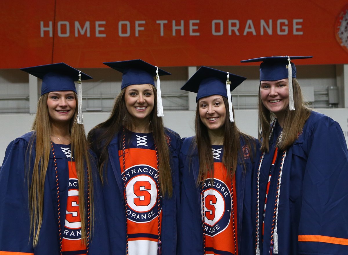 CuseIce's tweet photo. What a run! Congratulations 2022 graduates. You are all #ForeverOrange 🍊🧡 https://t.co/YoTkr4eWOZ
