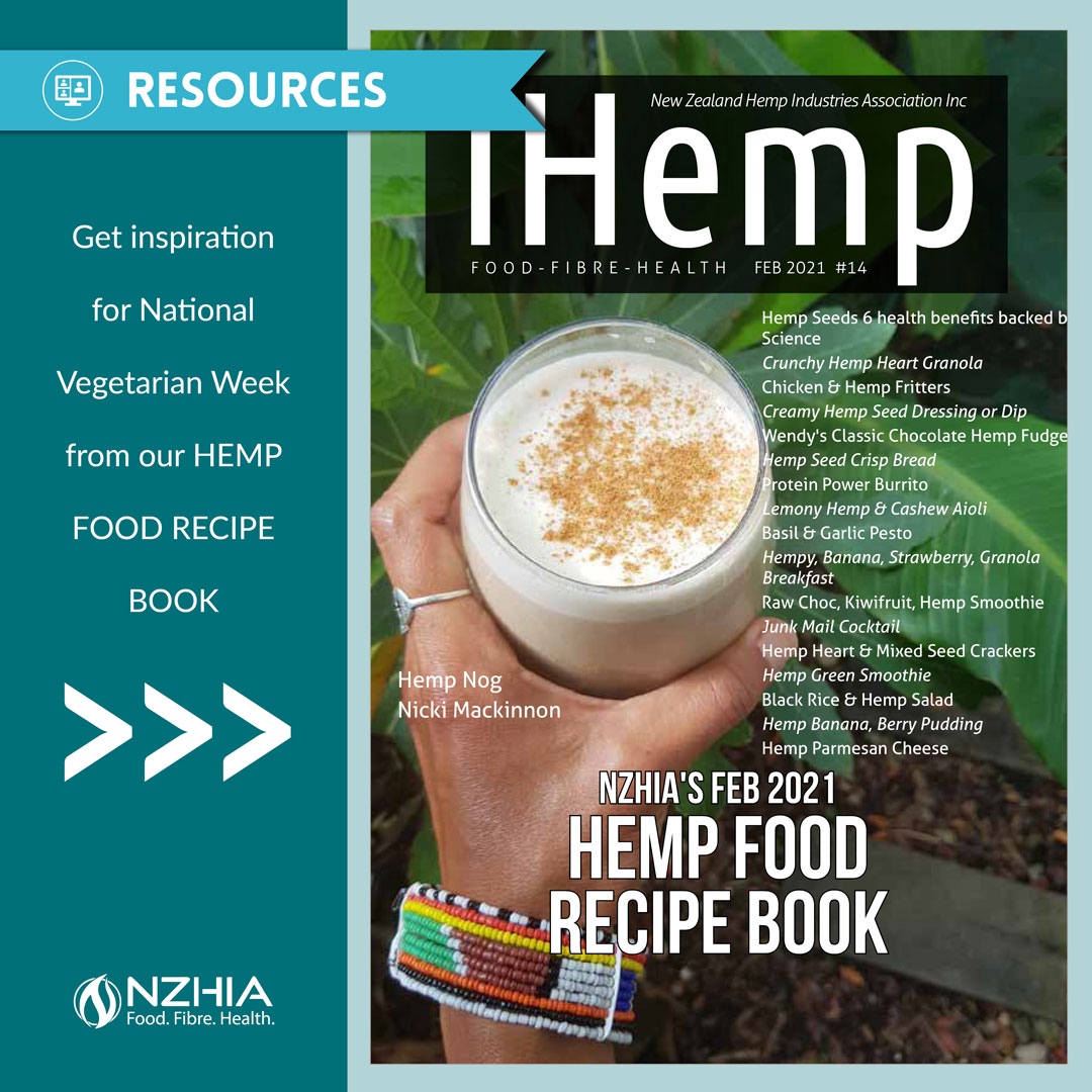 ihempnz's tweet photo. 🌿 🥗 #NationalVegetarianWeek 🌿 🥗
A chance to Choose VEGIE, Choose CLIMATE, Choose WILDLIFE!
Get some plant-based inspiration from our Hemp Food Recipe Book.
📖 https://t.co/tTsGaLEMkk
#ihemp #hemp #nzhia #nzhemp #hempnz #hempfood #hempforhealth #hemphearts #superfood https://t.co/qixAWJ3IPh