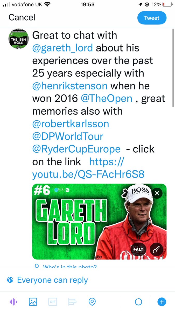 Gareth lord tweet media