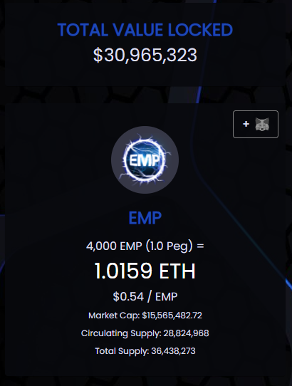 EmpFusion's tweet photo. BACK TO PEG ⚡

Tune into our AMA for our daily update!

#EMP #ESHARE #ETH https://t.co/MtWdiQcMC2