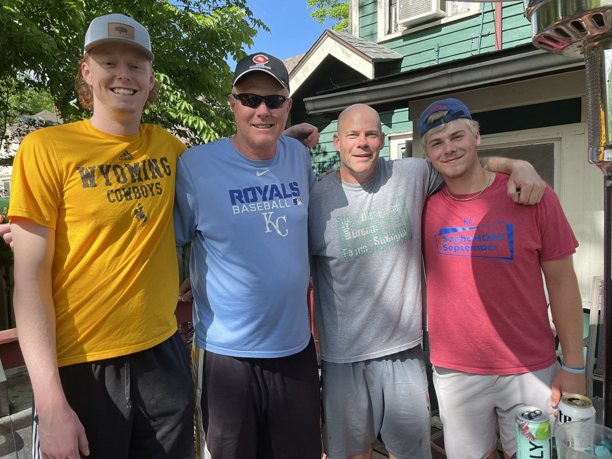 Great to have my boy home <a href="/nate_barnhart/">Nate Barnhart</a> and get together with some good peeps <a href="/NollTodd/">Todd Noll</a> <a href="/WyattNoll/">Wyatt Noll</a>