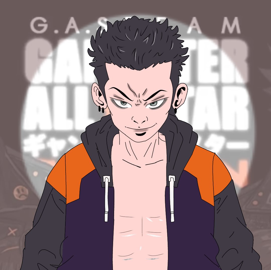 Hikkiezzz's tweet photo. My first Fan Art for @gangsterallstar what y’all think? @jokerspite @Monkey_Townft @614NFT_ETH @0xRimuru_eth #GASisWATCHING https://t.co/39OoqZwUq4