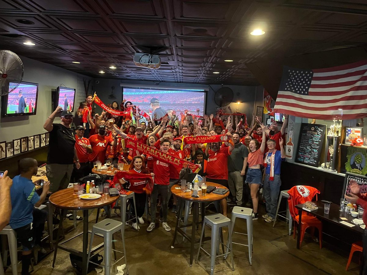 What a game! What a season!  What a team!

3 more huge matches and two more big days at the pub.  Thanks to everyone who showed up and created an AMAZING atmosphere yesterday.  Two more finals to go!

#liverpoolfc #facupchampions #olscsacramento #sacramentoreds