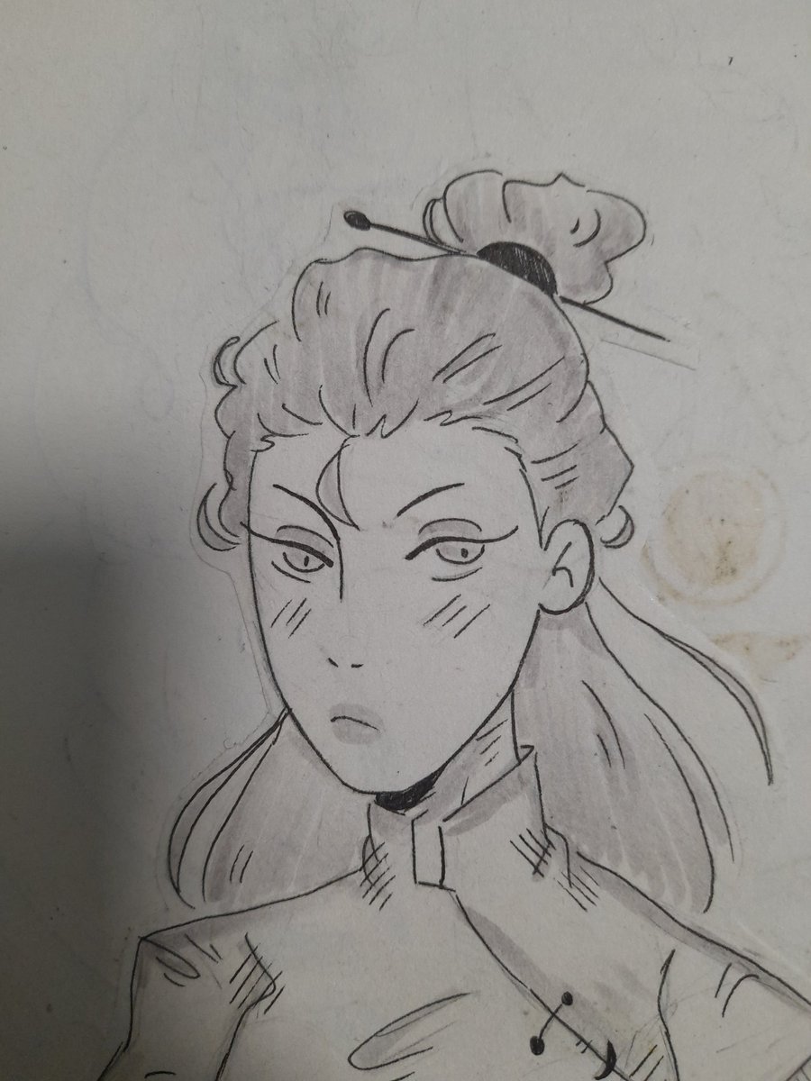 // Tomad un dibujito que hice de Huazo de joven hace ya un año mínimo