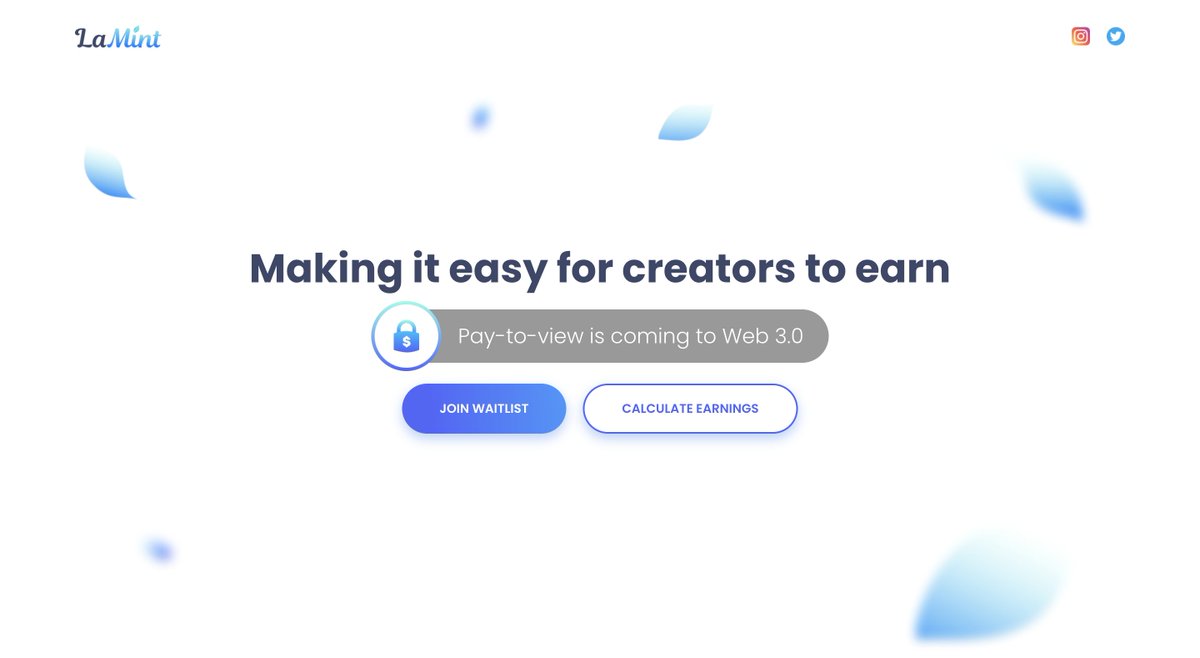 Relicaworld's tweet photo. We are super excited to showcase @lamintapp at @RealCoinGeek BSV Global Blockchain Convention in Dubai next week 🥳

A pay-to-view platform for Web 3.0 🤑

Join the waitlist or calculate your earnings potential as a creator! 📸🔒 https://t.co/owkwF3eL0Q