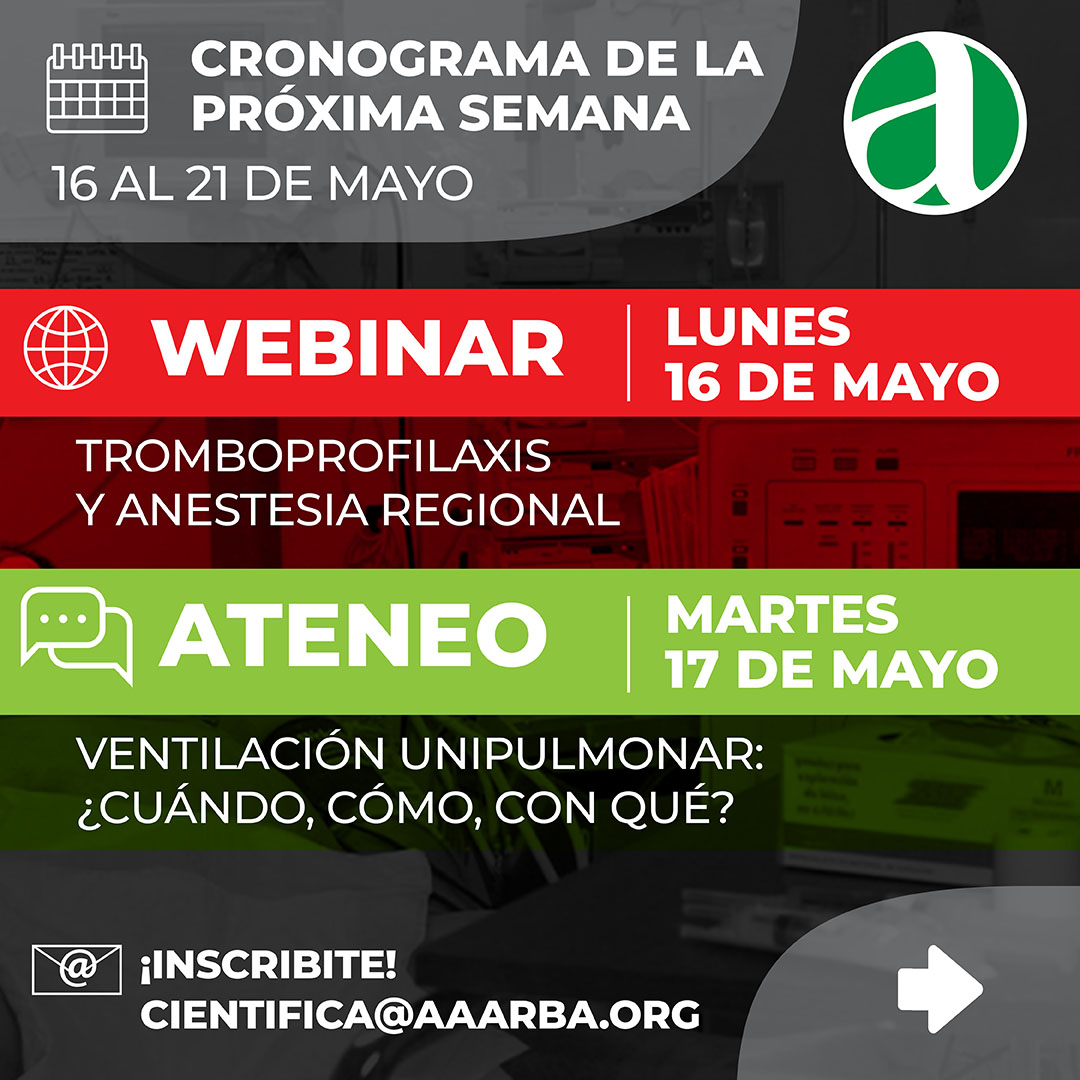 AAARBAcientific's tweet photo. Les compartimos el cronograma de actividades de la Secretaría Científica correspondiente a la semana del 16 al 21 de mayo.

Inscripciones: cientifica@aaarba.org

¡Los esperamos!

#somosaaarba #aaarbacientifica https://t.co/0nVUsHXR8a