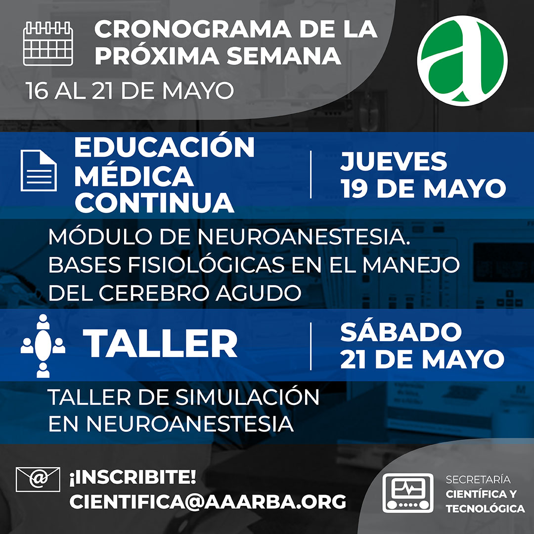 AAARBAcientific's tweet photo. Les compartimos el cronograma de actividades de la Secretaría Científica correspondiente a la semana del 16 al 21 de mayo.

Inscripciones: cientifica@aaarba.org

¡Los esperamos!

#somosaaarba #aaarbacientifica https://t.co/0nVUsHXR8a