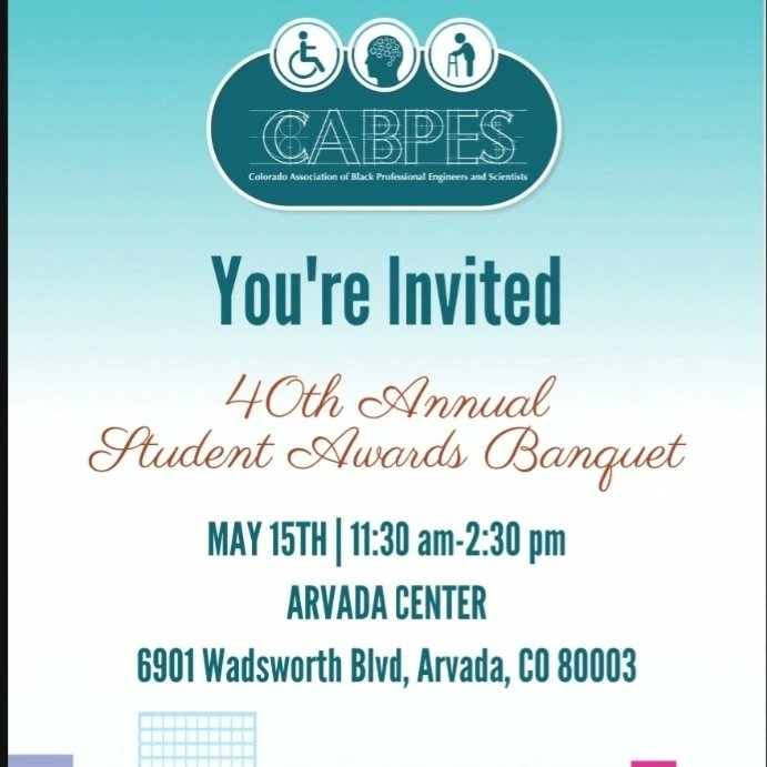 The CABPES 40th Annual Awards banquet was a success!! The students were phenomenal! All of the volunteers (advisors/math tutors) would definitely agree that working with these students has been a privilege and an honor.
#Engineering #STEMeducation