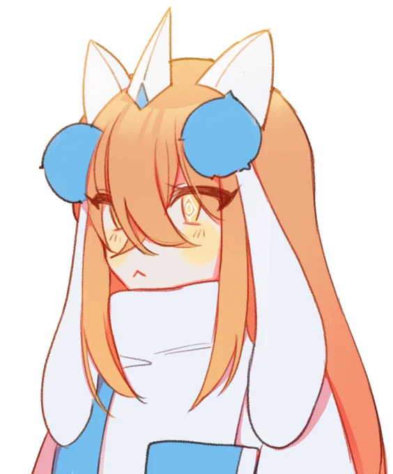 drew Mary (my quillsona!!) this time with eyes :3 