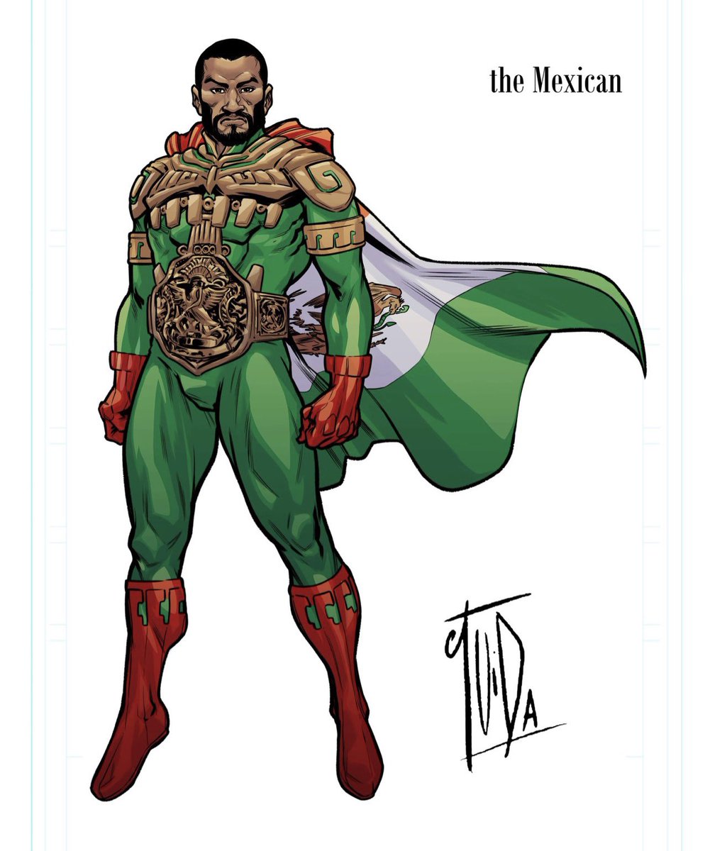 tytheanimator's tweet photo. Alejandro Manjarrez is The Mexican the worlds most powerful hero. He was once close friends with The American before his death. Alejandro works in Mexico City and beyond to free his country from cartels and corrupt politicians that have plaqued it for generations. https://t.co/RNtm82uo2V