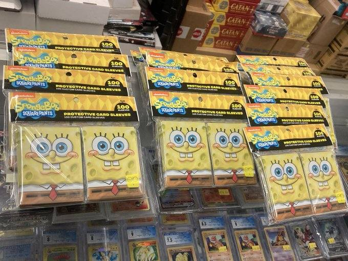 An update on the Battle of Wits fundraiser for Extra Life: we're up to 83  cards and $1590 donated so far. We're also just $425 away from unlocking  the Spongebob Squarepants sleeves! #