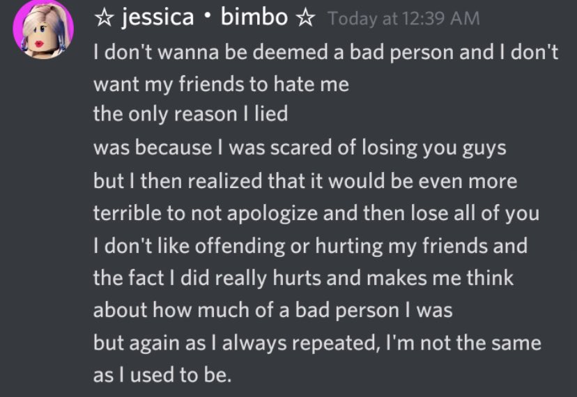 CallMehAbby's tweet photo. @imkatt_ Btw this apology is old because she apologized when it happened. The screenshots in the tweet are old but again I’m not here to take sides but send the apologies https://t.co/e0pWsVURPm