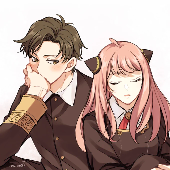 10年後くらいのダミアンとアーニャ (※捏造)
 #SPY_FAMILY 