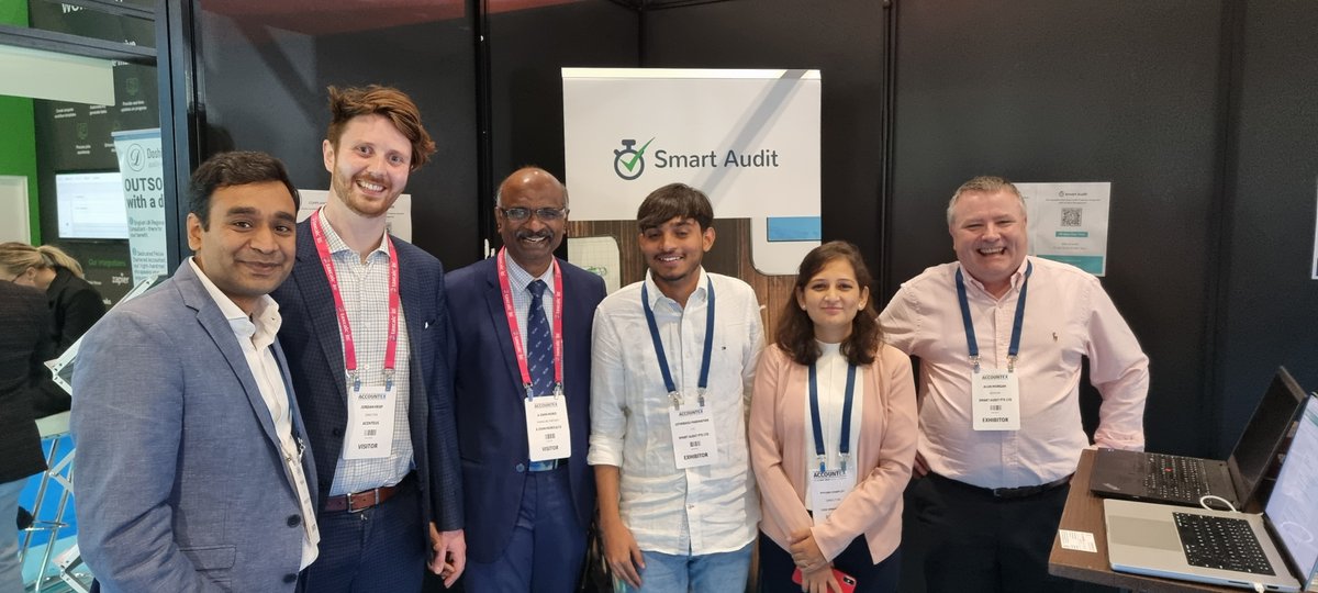 smartauditteam's tweet photo. Thanks to @Accountex team for amazing 2 days at #accountexlondon @smartauditteam is committed and excited to building the best audit and practice management solutions. https://t.co/zngxZGGkIm