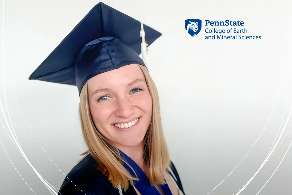 PSUEMS's tweet photo. Congrats to Baylee Sexton, who just earned a degree in @psumeteo. She’ll be working as a Model Specialist Team Analyst at Risk Management Solutions in Hoboken, N.J. #emsgrad #psugrad #psu22 https://t.co/ClpvX5uDah