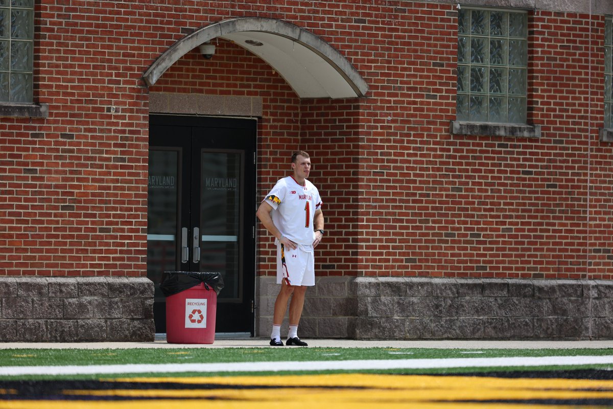 One last look around Maryland Stadium.

Wisnauskas finishes his Maryland career with 164 points on that field. 

#BeTheBest